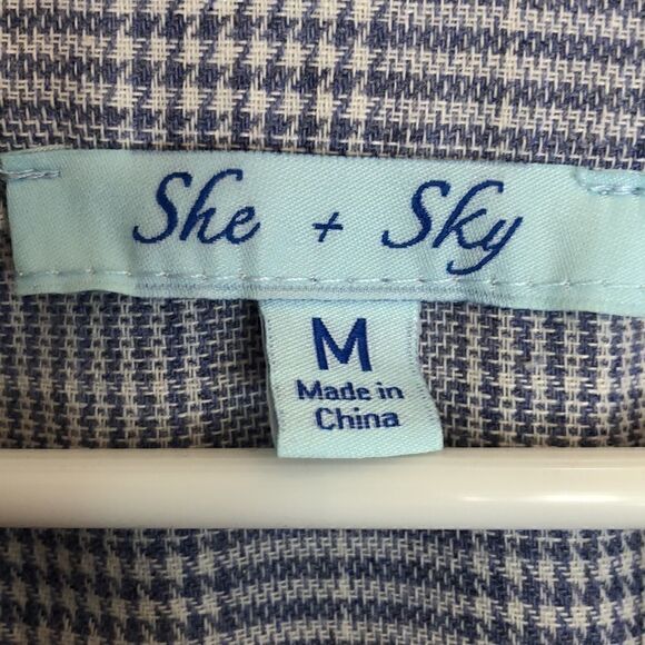 she + sky prairiecore prairie dress with embroidery and tassels Women’s M - Picture 10 of 13